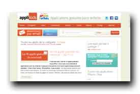 screenshot de www.applikids.fr