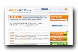 screenshot de www.apreslachat.com