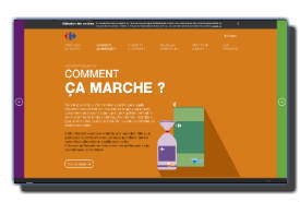 screenshot de www.aquellefrequence.fr