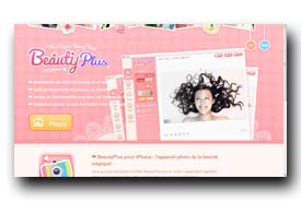 screenshot de www.beautyplus.com