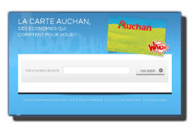 screenshot de www.cartedefidelite.auchan.fr