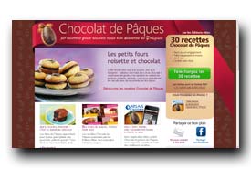 screenshot de www.chocolat-de-paques.com