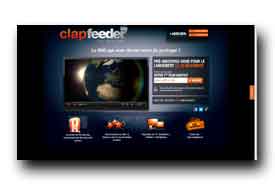 screenshot de www.clapfeeder.com