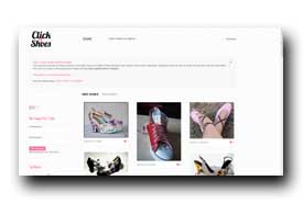 screenshot de www.ClickTShoes.fr