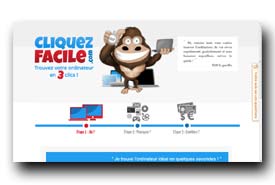 screenshot de www.cliquezfacile.com