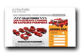 screenshot de www.collection-camions-pompiers.com