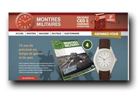 screenshot de www.collection-montres-militaires.fr