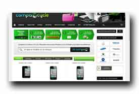 screenshot de www.comparecycle.com