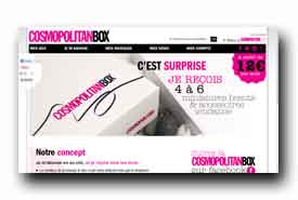 screenshot de www.cosmopolitanbox.fr