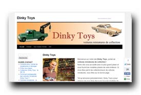 screenshot de www.dinkytoys.fr