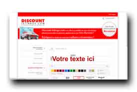 screenshot de www.discount-lettrage.com