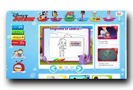 screenshot de www.disneyjunior.fr