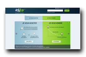 screenshot de www.dowup.fr