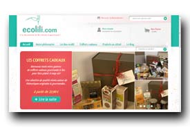 screenshot de www.ecolili.com