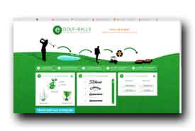 screenshot de www.egolf-balls.com