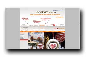 screenshot de www.eminza.com