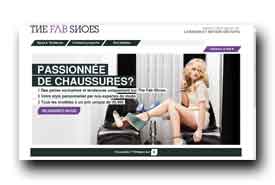 screenshot de www.thefabshoes.fr