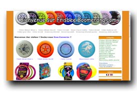 screenshot de www.frisbeeboomerang.com