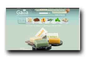 screenshot de www.gaiia-shop.com