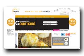 screenshot de gourmand.viepratique.fr