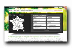 screenshot de www.gitedegroupe.fr