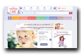 screenshot de www.guide-maman-bebe.com