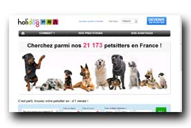 screenshot de fr.holidog.com