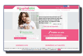 screenshot de www.hospitalidee.fr