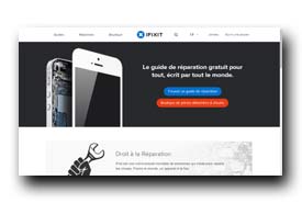 screenshot de fr.ifixit.com