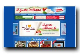 screenshot de www.ilgustoitaliano.fr