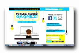 screenshot de www.innovezbuzzezgagnez.com