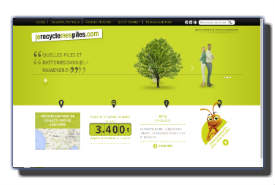 screenshot de www.jerecyclemespiles.com