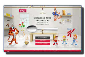 screenshot de www.kelloggs.fr/cuillere