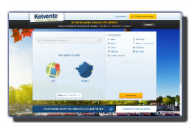 screenshot de www.kelvente.fr