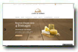 screenshot de www.laboitedufromager.com