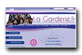 screenshot de www.lagarderie.fr