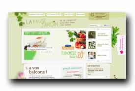 screenshot de www.lapausejardin.fr