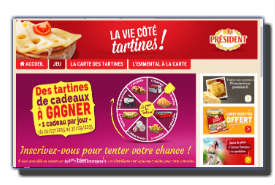 screenshot de www.laviecotetartines.fr