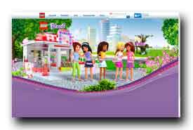 screenshot de www.legofriends.fr