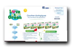 screenshot de www.loveandgreen.fr