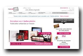 screenshot de www.mabellephoto.com