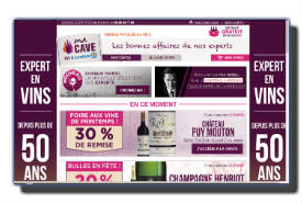 screenshot de www.macaveleclerc.fr