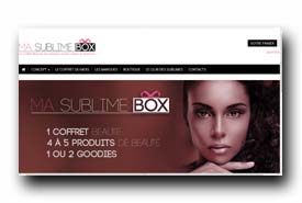 screenshot de www.masublimebox.com