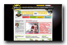 screenshot de www.mccain.fr