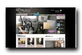 screenshot de www.metal-decor.fr