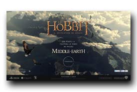 screenshot de middle-earth.thehobbit.com