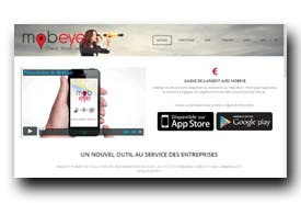 screenshot de www.mobeye-app.com