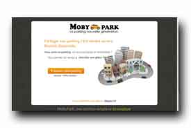 screenshot de www.mobypark.com