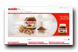 screenshot de www.nutella.be/fr/