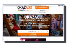 screenshot de www.okazado.com